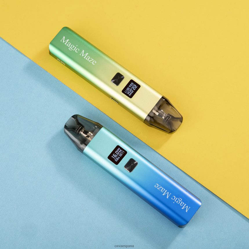 OXVA ESPAÃ‘A R4R0LP132 OXVA MAGIC MAZE XLIM azul verde kit de cápsulas