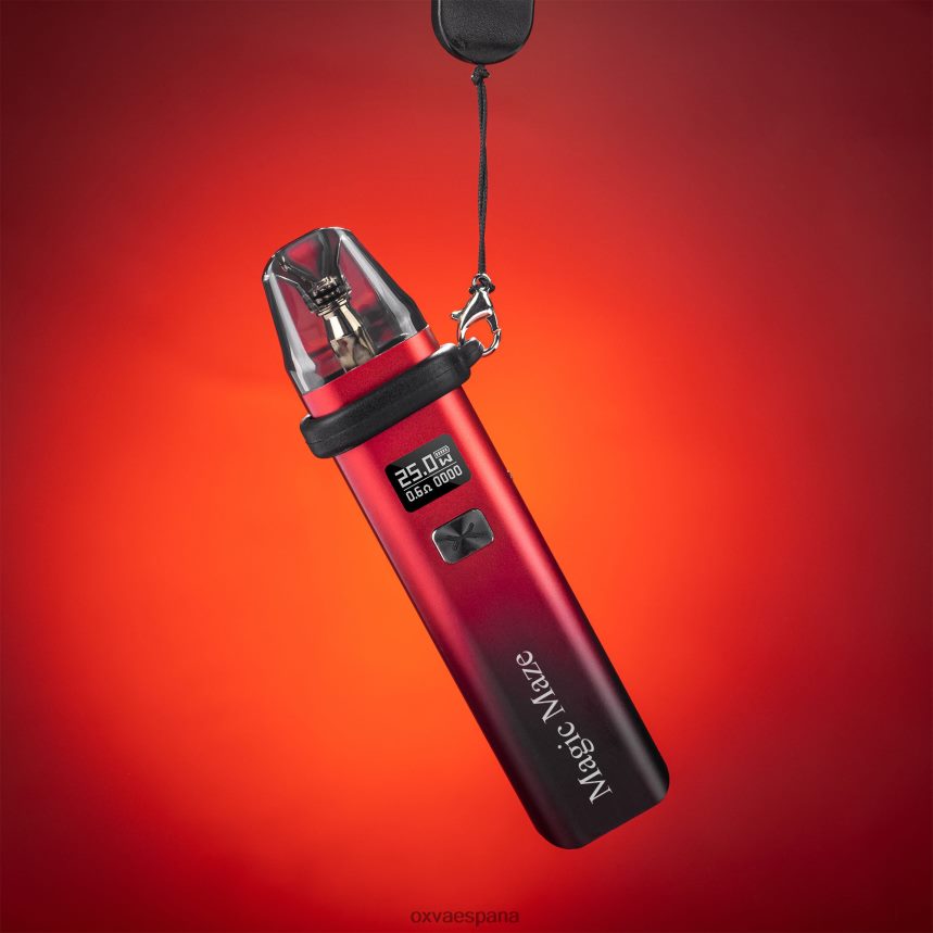 OXVA VAPE FLAVORS R4R0LP131 OXVA MAGIC MAZE XLIM negro rojo kit de cápsulas